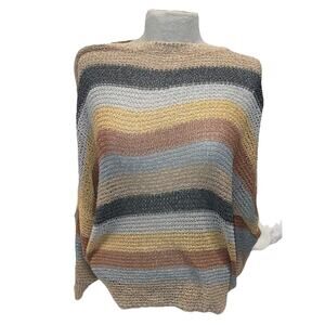 Size L - Women’s Alta Nit Pull Over Sweater - Multicolored